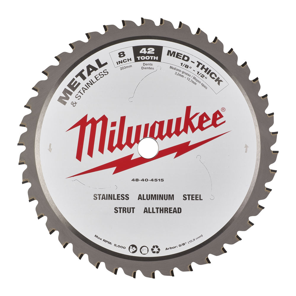 Milwaukee pílový kotúč na kov 203x15.87x1.8mm 42z.