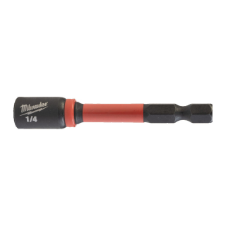 Milwaukee magnetický nástrčný kľúč Shockwave HEX 1/4"x65mm